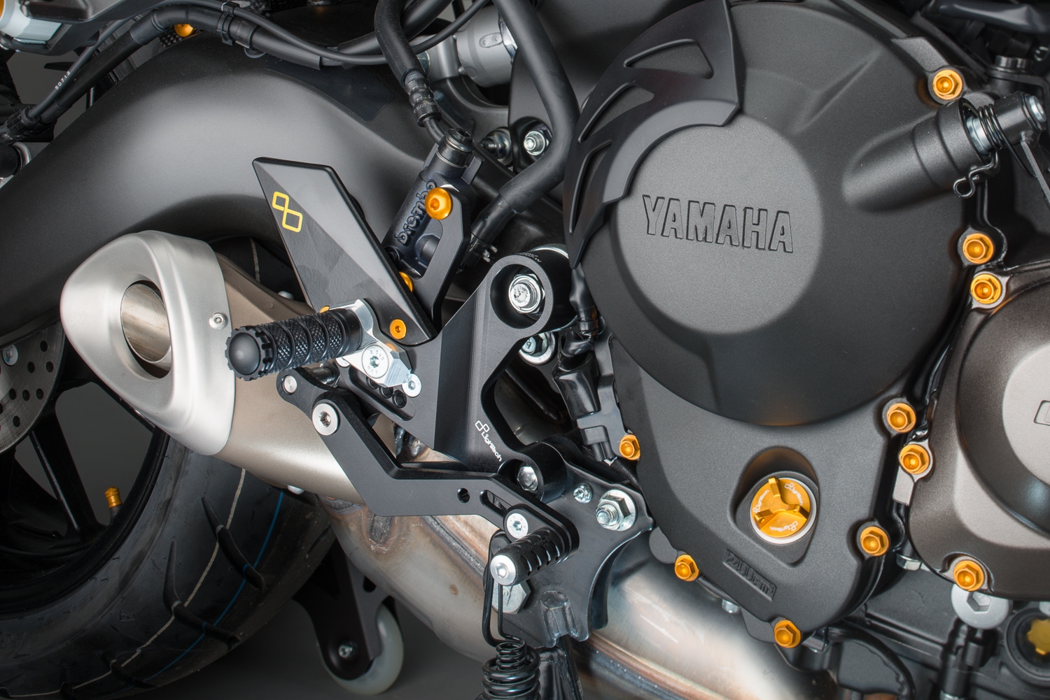 LighTech Yamaha MT09/MT09 Tracer/XSR900 2013> Adjustable Rearsets eBay
